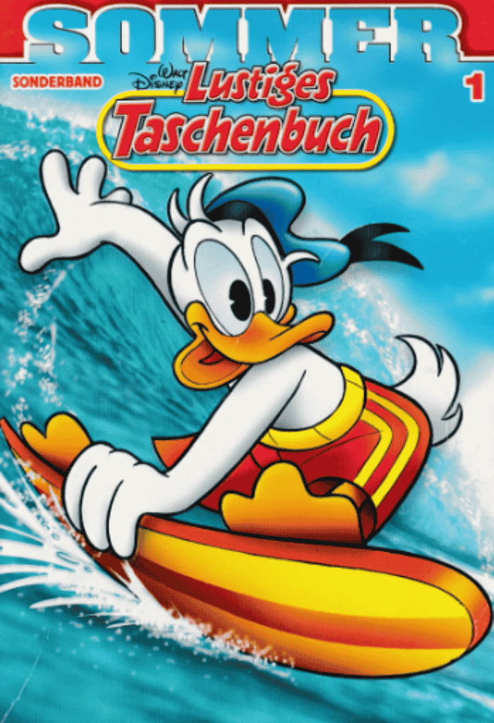 Lustiges Taschenbuch Sommer - Beispielfoto